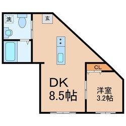 星川駅 徒歩10分 1階の物件間取画像